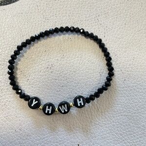 YHWH Beaded Stretch bracelet